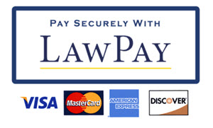 Pay securely with LawPay: visa, mastercard, american express, discover